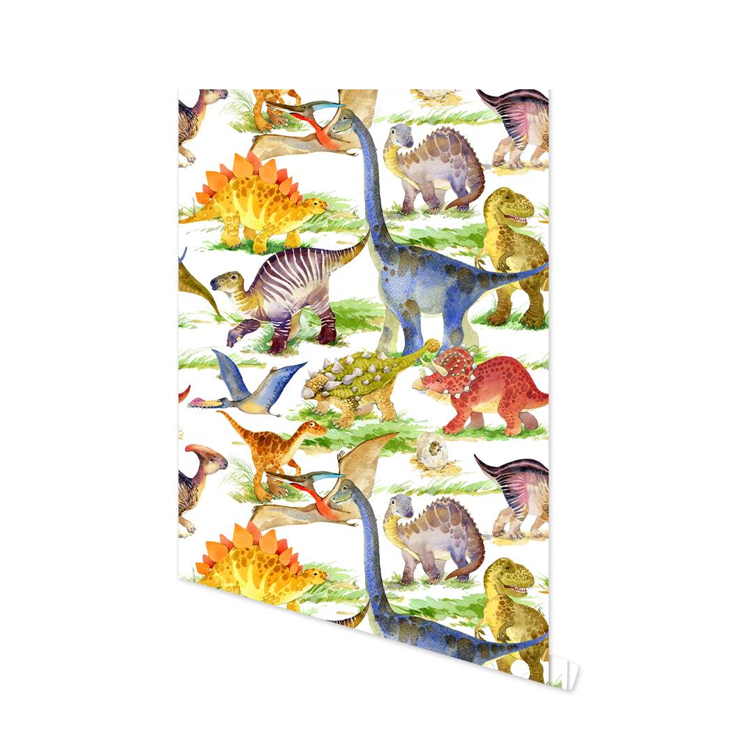 

Животное Динозавр Самоклеящиеся Обои Наклейки на Стену Сними и Приклей Съемные Наклейки на Стену для Детской Спальни 2mx45cm