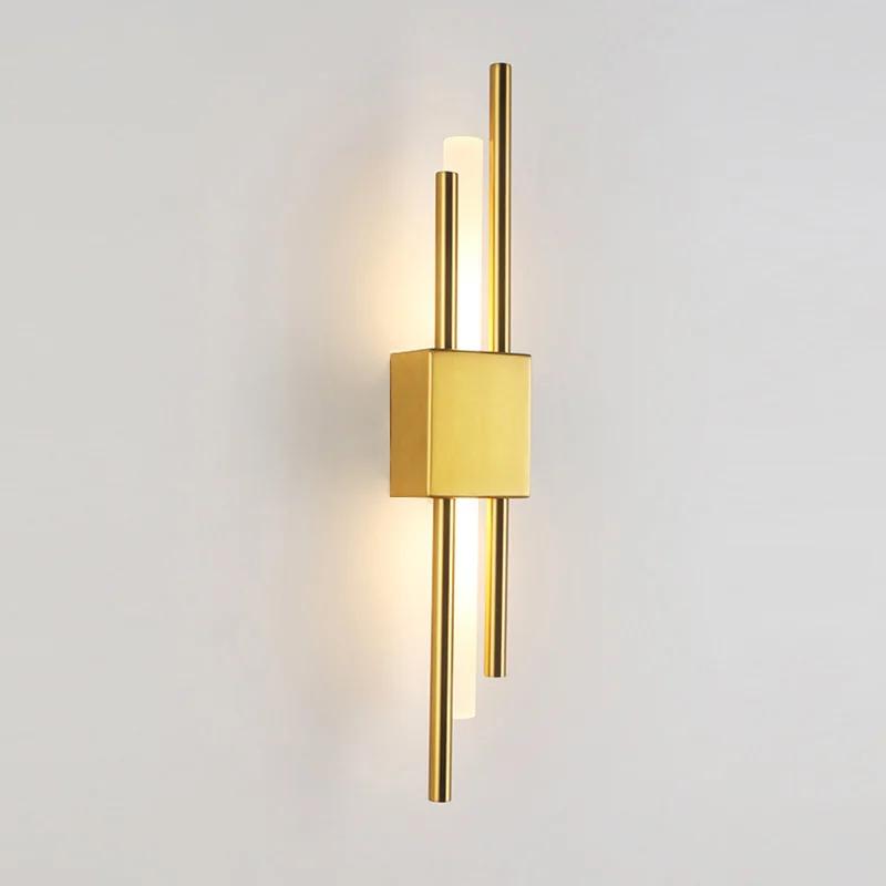 Nordic LED Wall Lamp Indoor Lighting Bedroom Bedside Living Room For Home Hotel Stairs Decoration Lamps Modern LED Wall Light