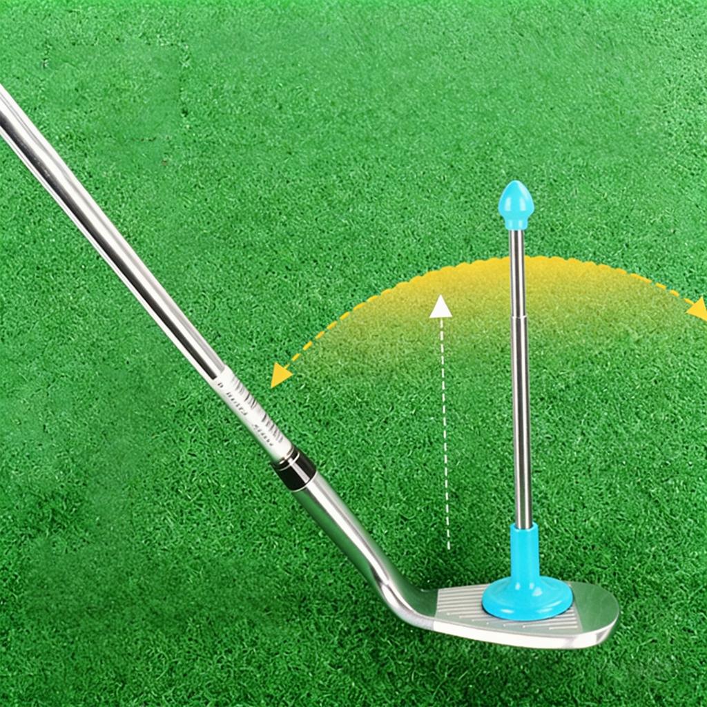 Golf Chipper Direction Indicator Tool for Golf Club Lie Angle Adjust Tool Magnetic Golf Alignment Bar Swing Training Aid Stick