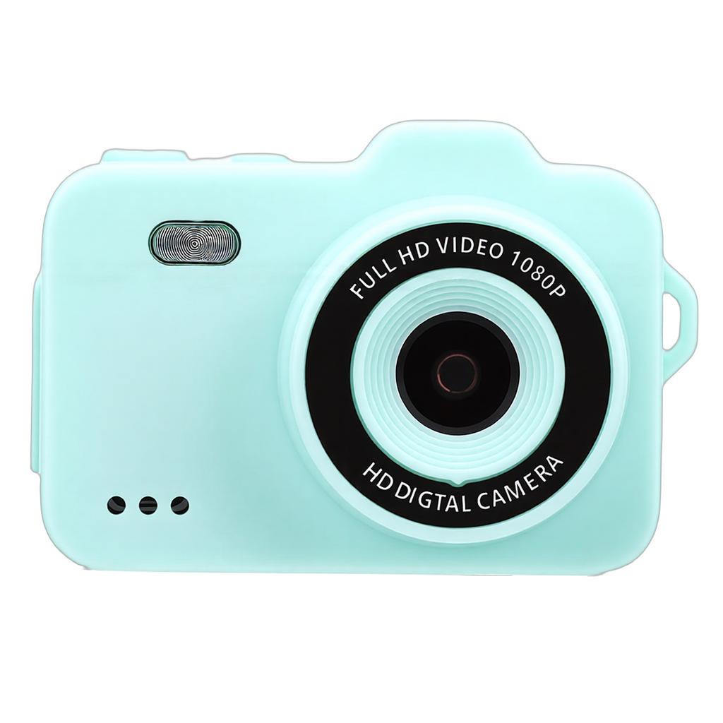 Small Digital Camera 0.96 Inch Screen 1080P Type C Rechargeable Compact Camera with Flash Filters for Travel