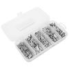500PCS Single Double Barrel Crimping Sleeve Fishing Line Wire  Er Copper Tube Connector