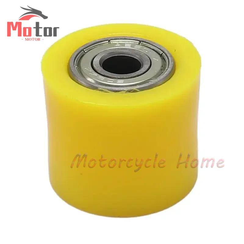 8mm 10mm Drive Chain Roller Pulley Wheel Slider Tensioner Wheel Guide For Street Bike Enduro Motorcycle Motocross ATV CRF CR XR