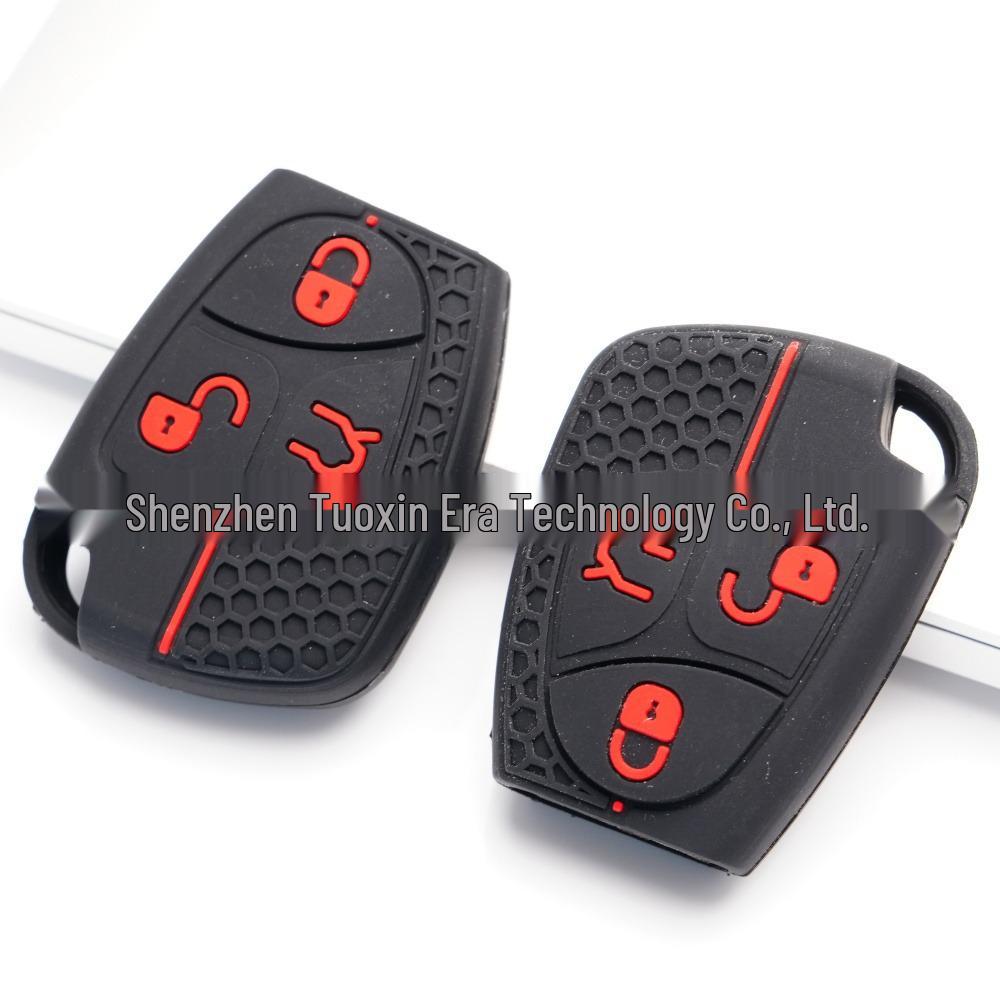 Soft Silicone Key Cover for Mercedes C/B/E Class W203, W211, W204, CLS, CLK