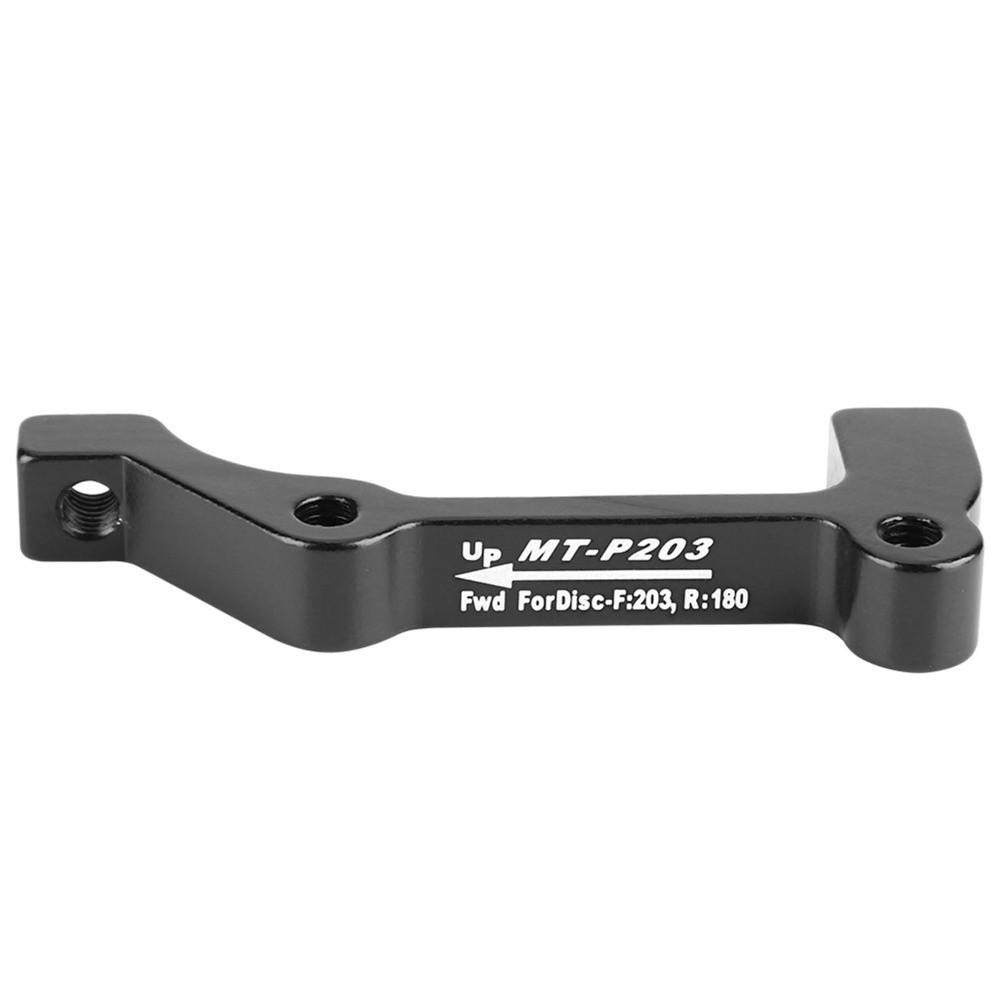 Black Bike Brake Rotor Adapter 140/160/180/203mm Bike Disc Brake Adapter  for Bike Maintenance