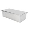 Contenitore per spezie con coperchio a ribalta, contenitore per spezie in acciaio inossidabile 304, organizer da cucina multi-scomparto