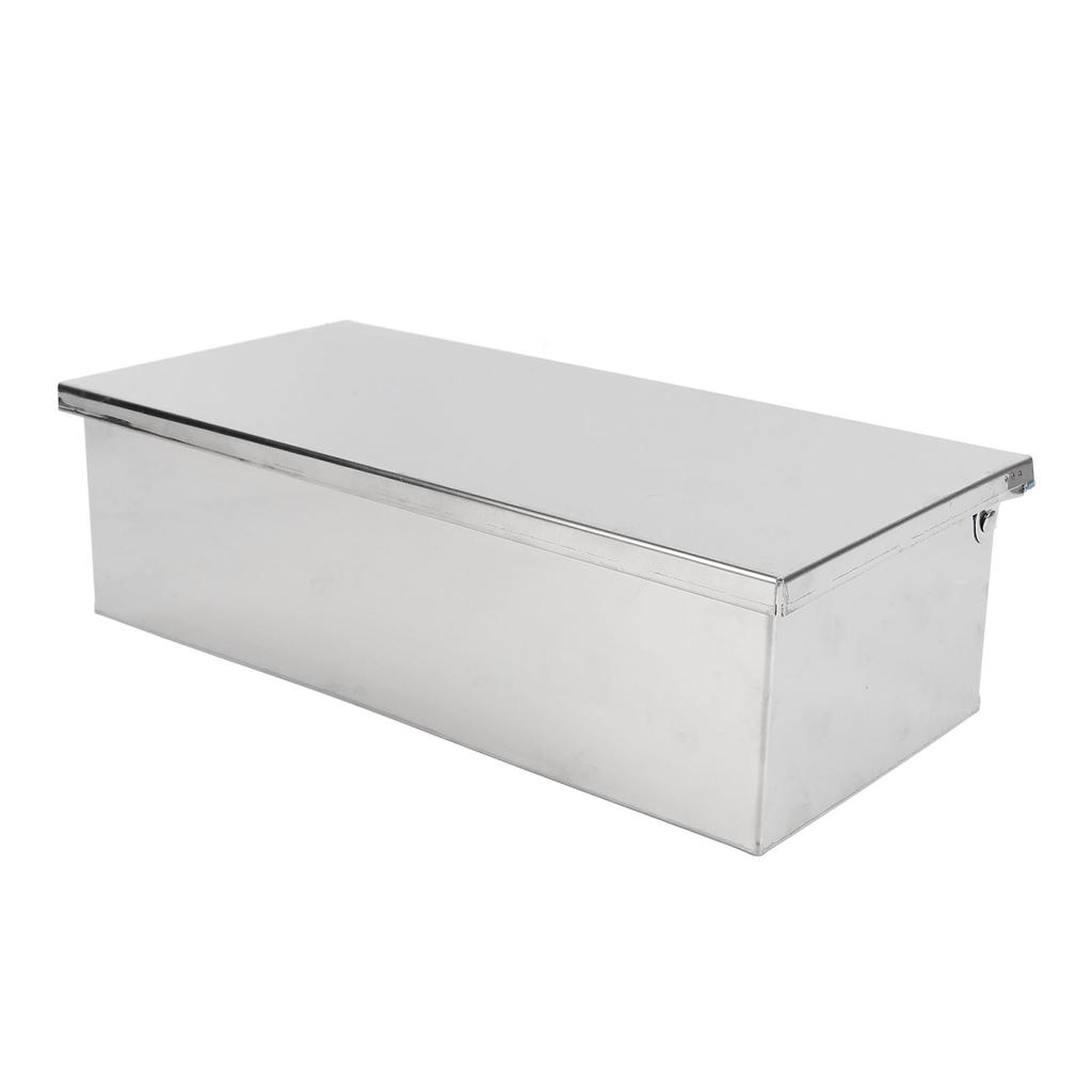 Contenitore per spezie con coperchio a ribalta, contenitore per spezie in acciaio inossidabile 304, organizer da cucina multi-scomparto
