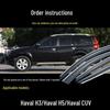 Great Wall Haval H5 Window Rain Guards: All-Weather Visors & Shields