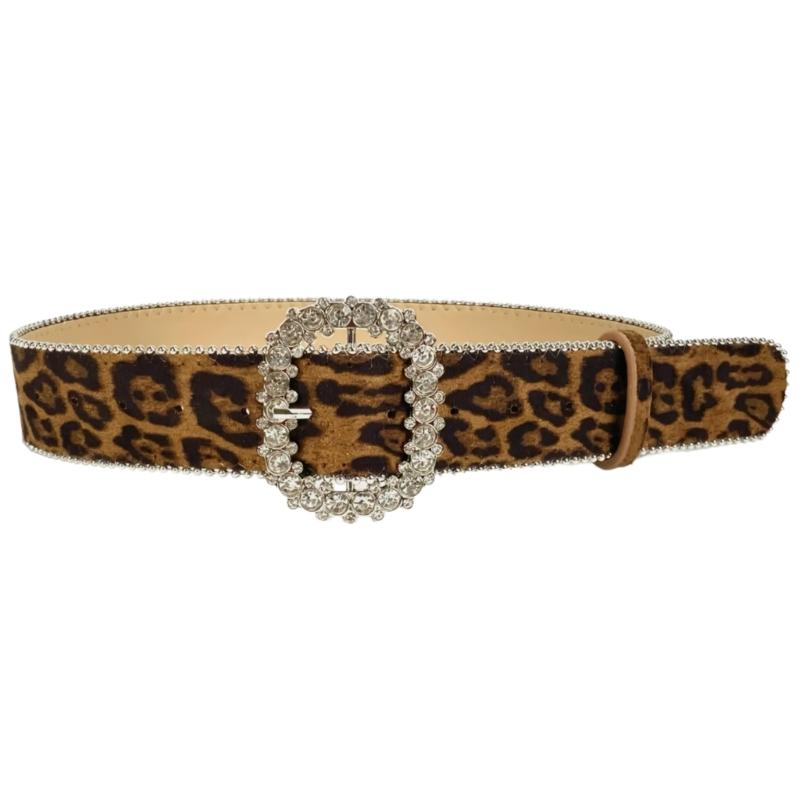 

Girls Retro Waist Belt for Daily Costume Rhinestones Jewelry Waist Body Jewelry for Party Jeans Belt Cowboy Chain