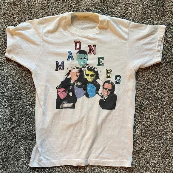

Vintage 80s Madness band Shirt Tee Unisex Men Women Size S to 5XL FL0433 Unisex T-Shirt S