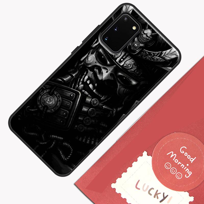 Japanese Samurai Warrior Phone Case For Samsung Galaxy S23 S26 Ultra S20 S21 S22 S24 S25 Plus S10 S25 FE Cover Shell