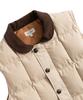 Wild Bricks Rp Puffer Vest (Beige)