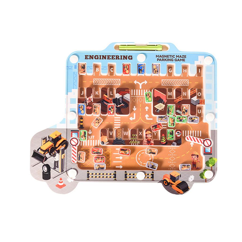 Magnetic Number Maze Toy For Children, With Magnetic Pen And Magnet, Educational And Logical Thinking Game