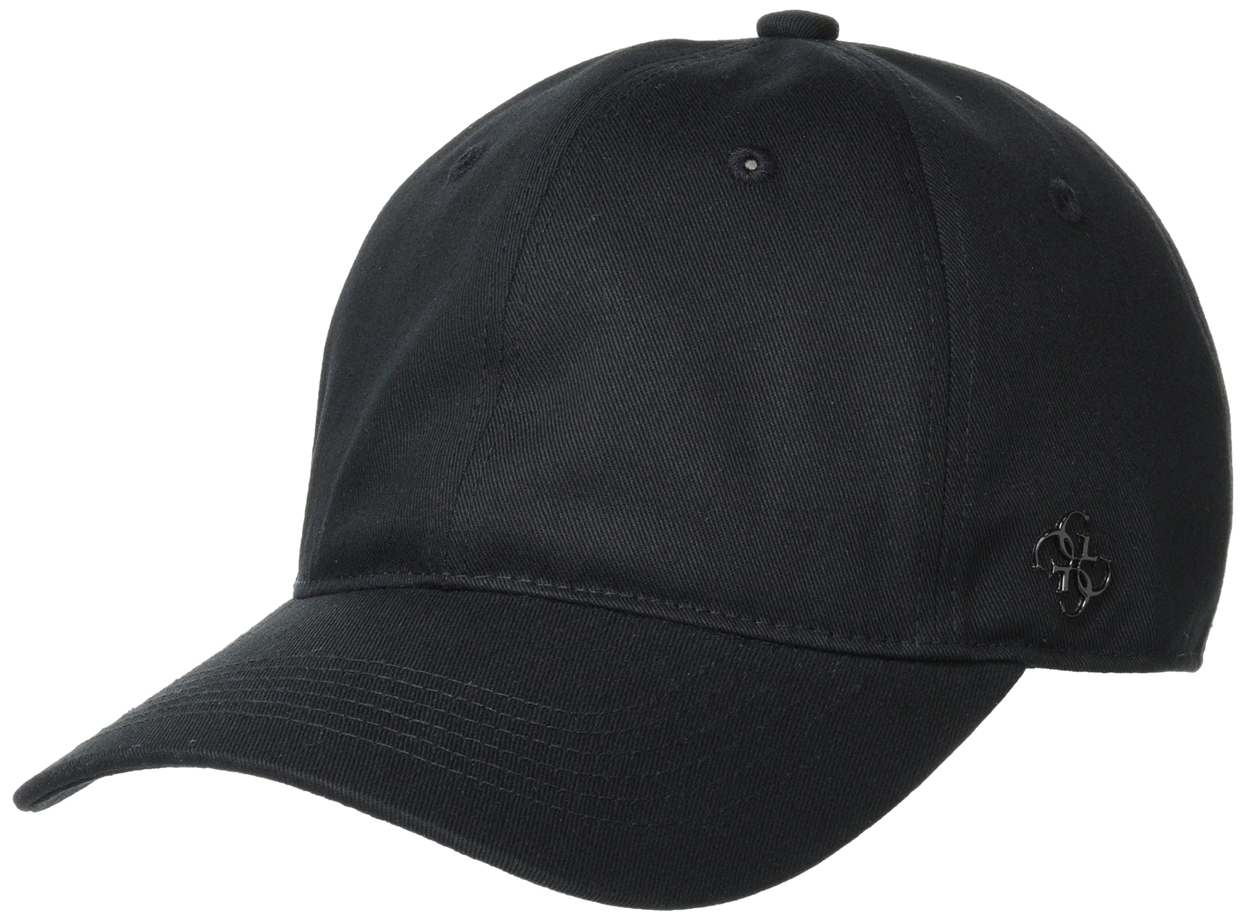 

Guess CTTN TWILL DEEP BALL CAP G PVC BLK W/QUATTRO Мужская чёрный