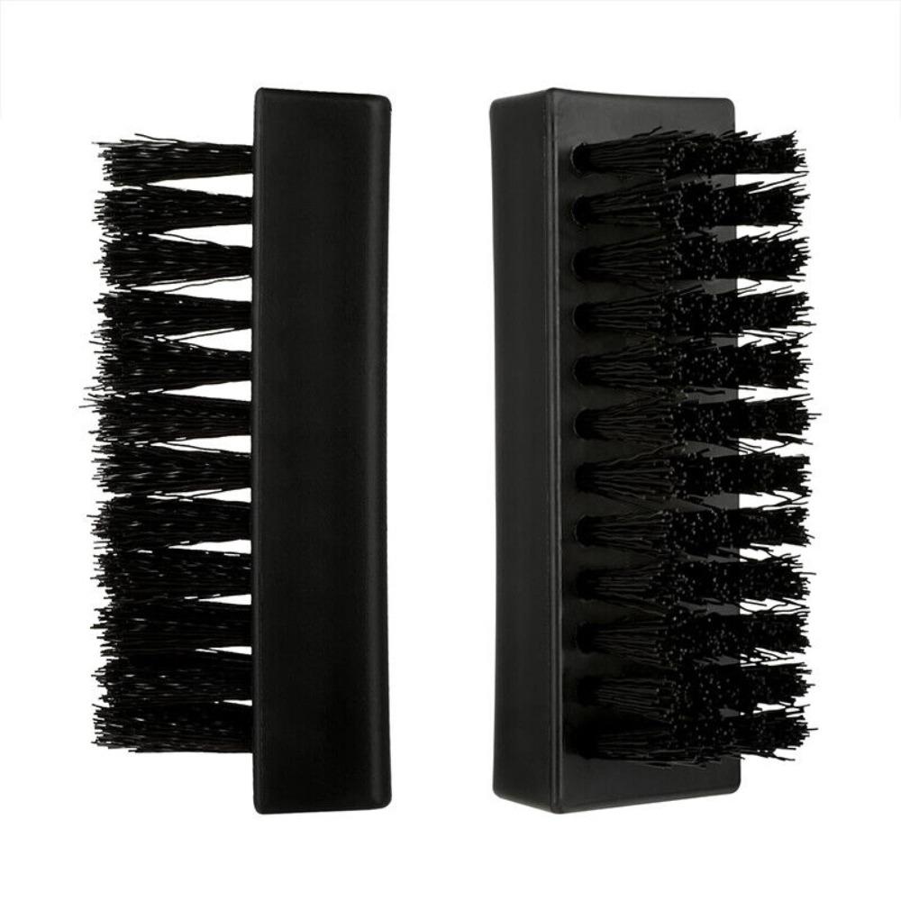 Black Handle Grip Nail Brush Multifunctional Nano Brush Durable Finger Nail Brushes
