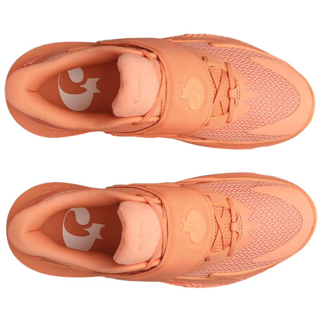 Under Armour D Fox 2 Vestibilità Comoda Resistenti Traspiranti Scarpe da Basket Sneaker Unisex Pesca-Arancio 6006301-811