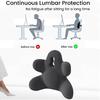 Lumbar Support Pillow for Office Chair, Back Pillow Lumbar Support for Car, Chair, Sofa - Improve Lower Back Pain Relief & Sitting Posture, Memory