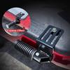 1Pair Foldable Front Footrests Metal Footpeg Durable Motorcycle Pedals  For Electric Vehicles