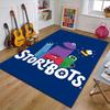 Tapis en Polyester StoryBots, Tapis d'Intérieur Doux pour Chaise de Bureau, Salon, Bureau d'Ordinateur - Design Décoratif de Tapis pour Bureau à Domicile
