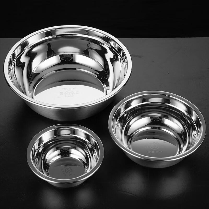 ZMR 304 Stainless Steel Round Basin Set