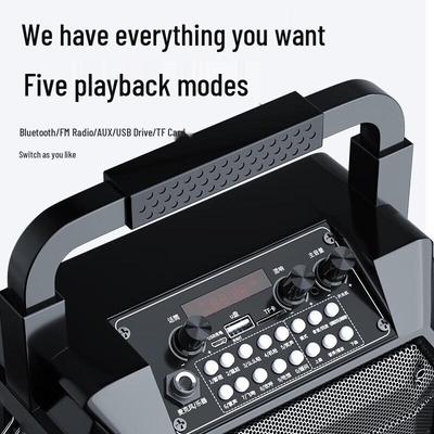 Newman K99 Portable Bluetooth Karaoke Speaker CN Plug (adapter Included)