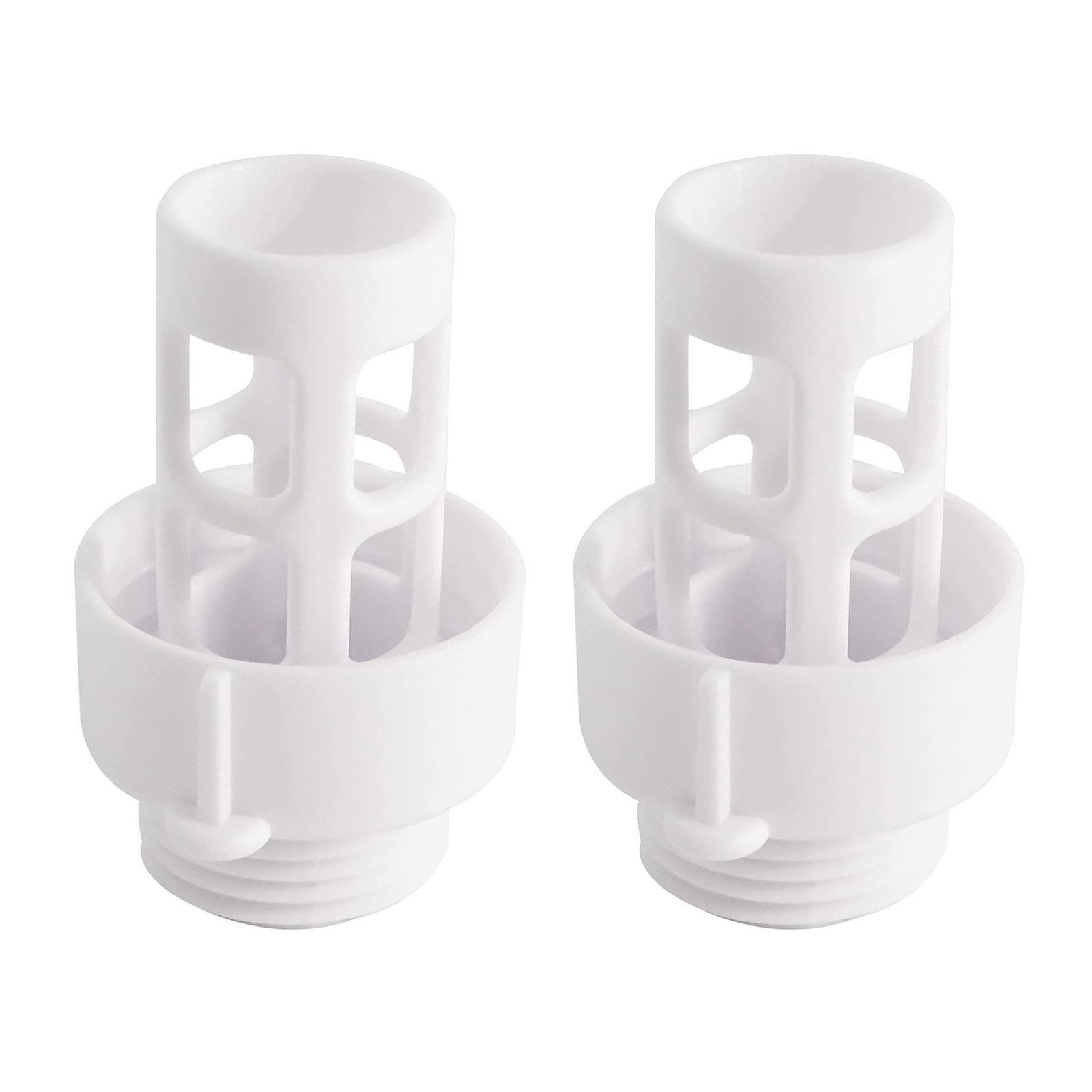 

Set of 2 Pool Drainage Adapter Drain Plug Connector Easy Installation Garden Hose Adapter ABS Material for 10184 Model