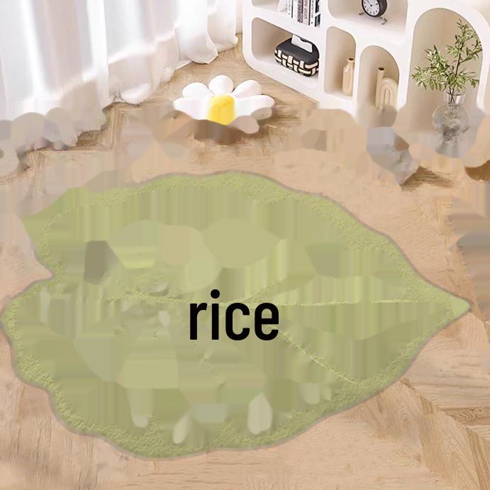 Imitation Cashmere Non-Slip Bathroom Mat - Absorbent & Dirt-Resistant Special-Shaped Floor Rug