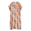 Women's Breathable Fabric Long Dress