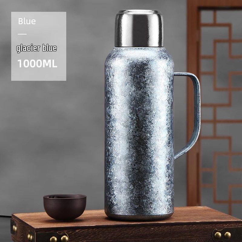 

All-Titanium Double-Layer Large Capacity Thermos Kettle and Stew Cup