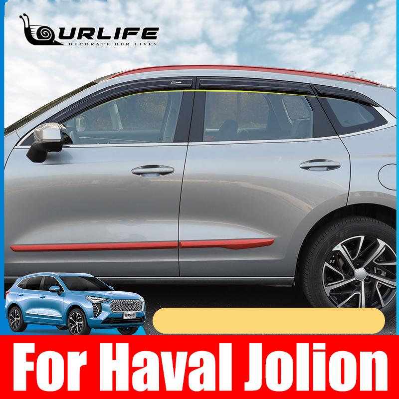 For Haval Jolion  2022 2023 Car Rearview Mirror Window Visor Abs Shield Cover Protection Accessories