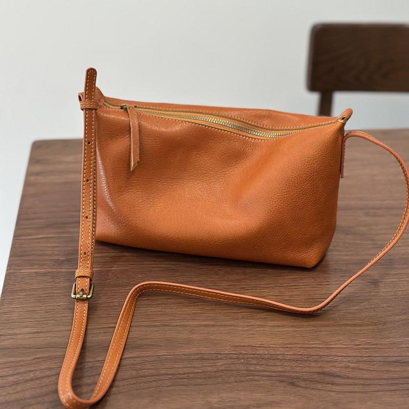 Johnature Ekte Lær Allsidig Dame Liten Veske Mykt Kuskinn Lett Skulder Crossbody Vesker