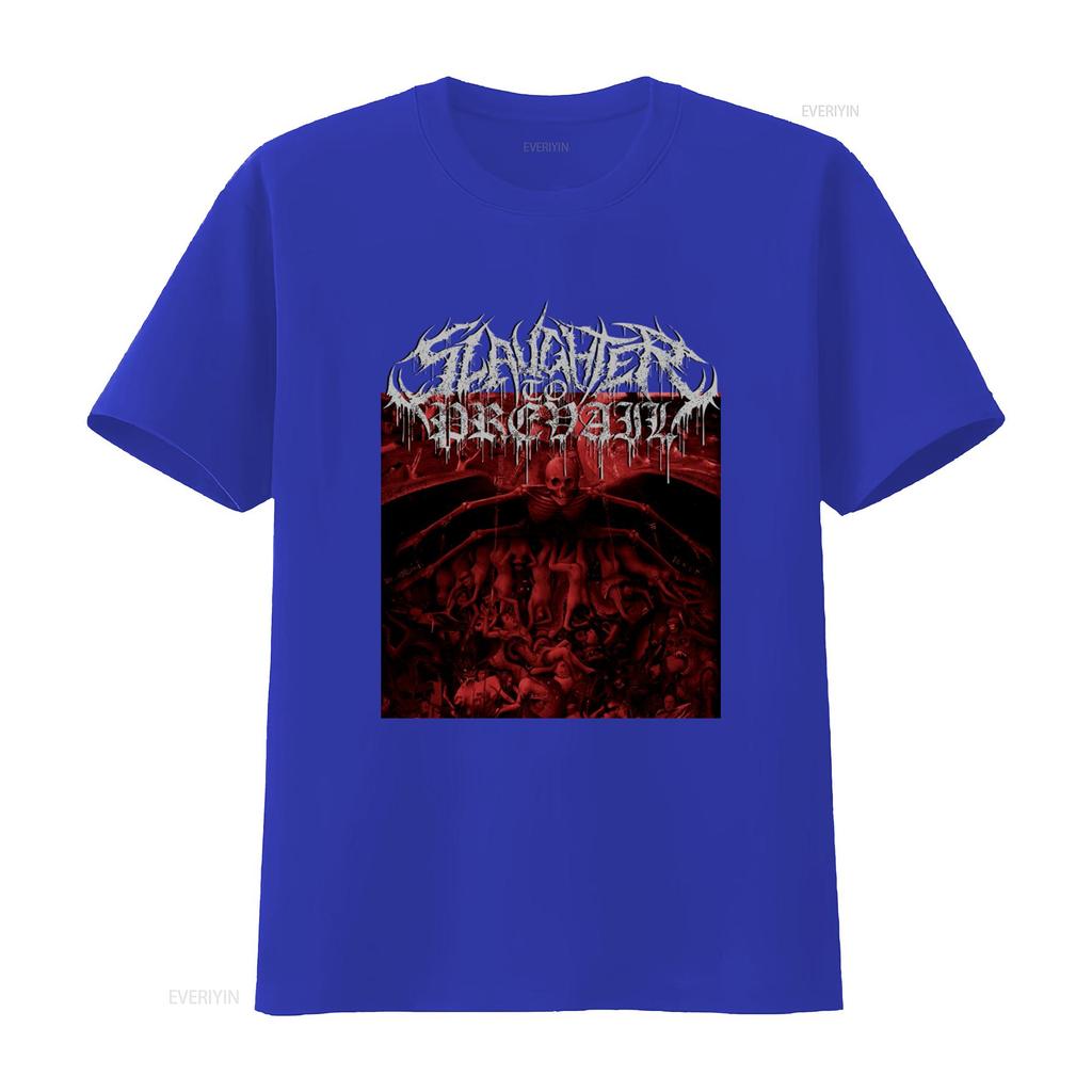 Slaughter to Prevail Heavy Metal Band Inspired T shirt Kostolom Skeleton for Rock Fans vintage Washed designer clothes Stylish