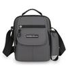 Men's Shoulder Bag Multi-Compartment Wear-Resistant Lightweight Handbag Business Travel Crossbody Bag