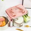 Portable Hand-held Insulated Lunch Box Bag Waterproof Aluminum Foil Office Lunch Bag Storage Bag Tote Bag Outdoor Picnic