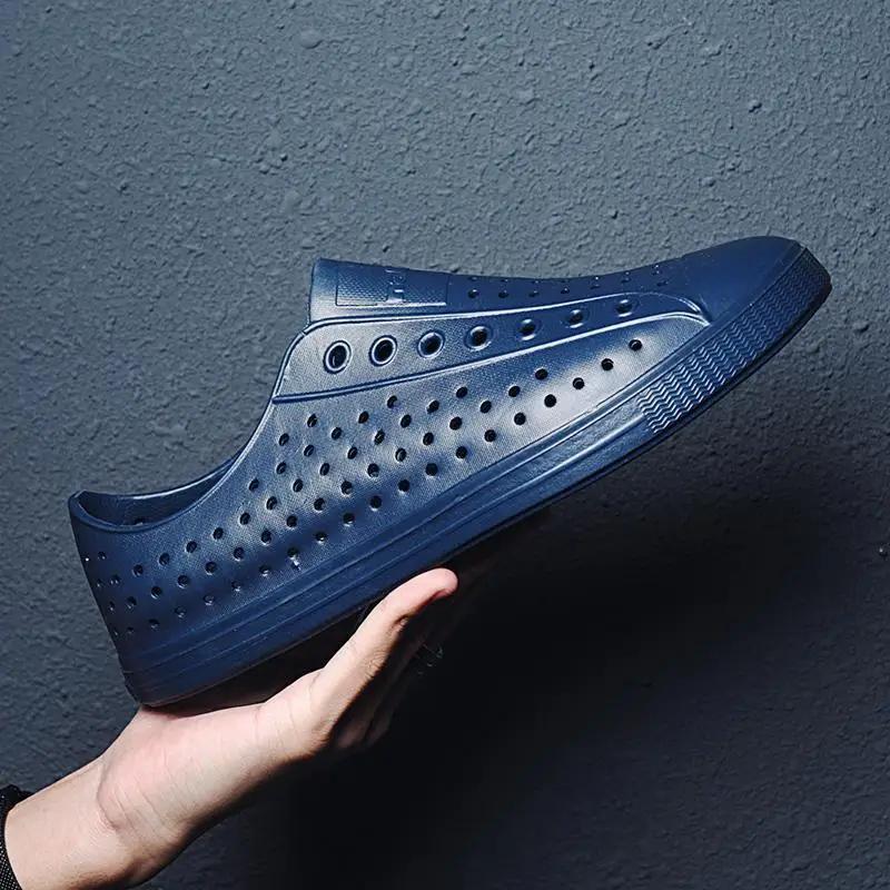 

Height Male Shoe Hole Shoes Beach with Platform Buy New Color Non-slip Breathable Clearance Sale Open Toe Men s Sandal 45