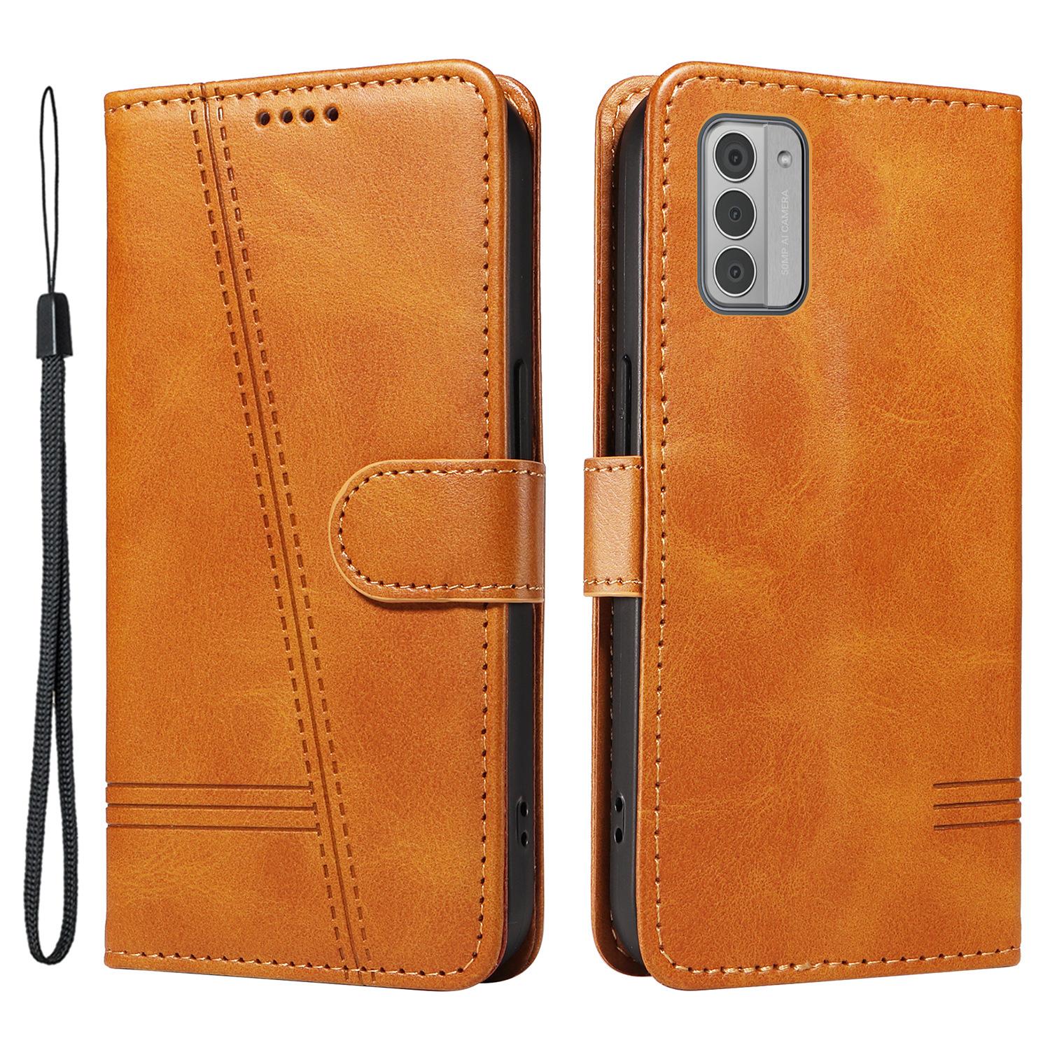 

For Nokia G42 Case with Card Holder Wallet PU Leather Flip Phone Cover D