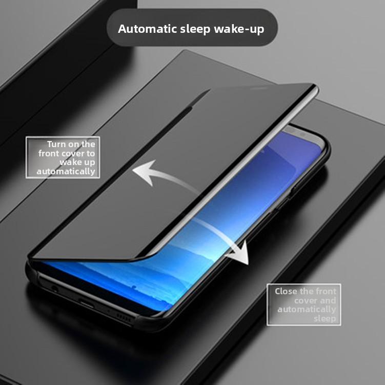 For Samsung Ultra Mirror Finish Phone Case With Stand And Drop Protection For Galaxy Series