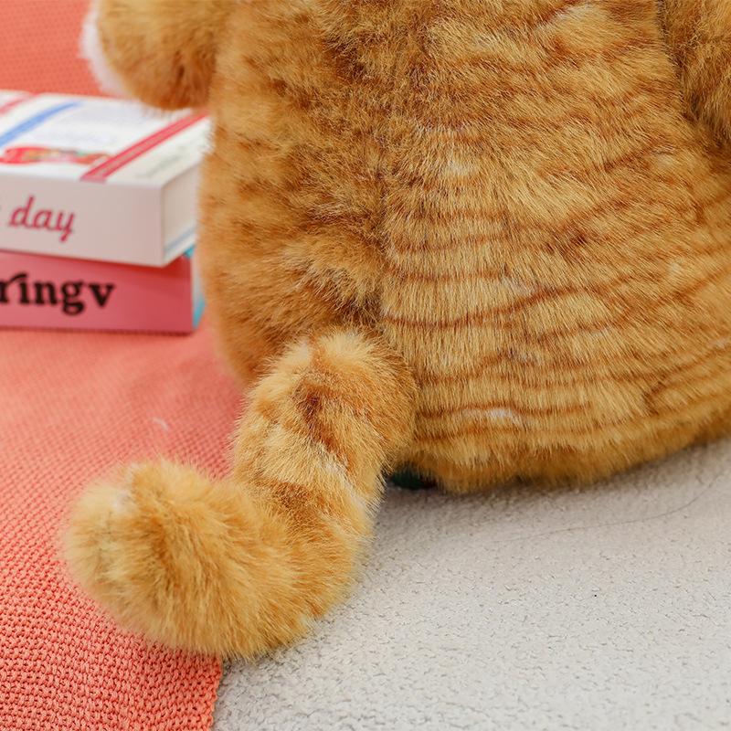 Cute Pattern Cat Plush Toy Ground Marketing Temple Fair Ring Doll Activity Gift Car Ornament