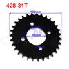 428 Chains 25T/31T/32T/37T/39T/41T/42T/48T 48mm 76mm Rear Chain Sprocket for ATV Quad Pit Dirt Bike Buggy Go Kart Motorcycle