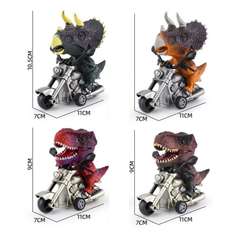 Car Drift Ornament Tyrannosaurus Rex Triangle Dragon Drift Decoration Car Dashboard Decor Car Creative Ornament Christmas Gift