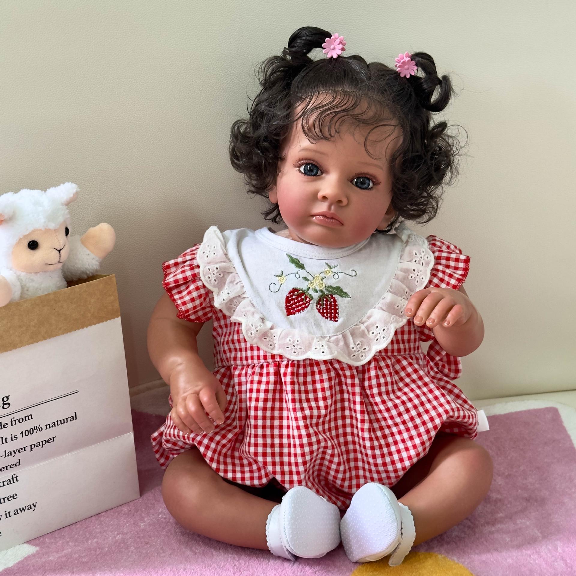 Realistic 60cm Reborn Baby Doll with Visible Veins 60 cm