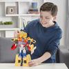 Transformers Cyberverse - Optimus Prime Ark Power Truck Action Robot - 30cm - HASBRO - Yellow - Unisex - Child