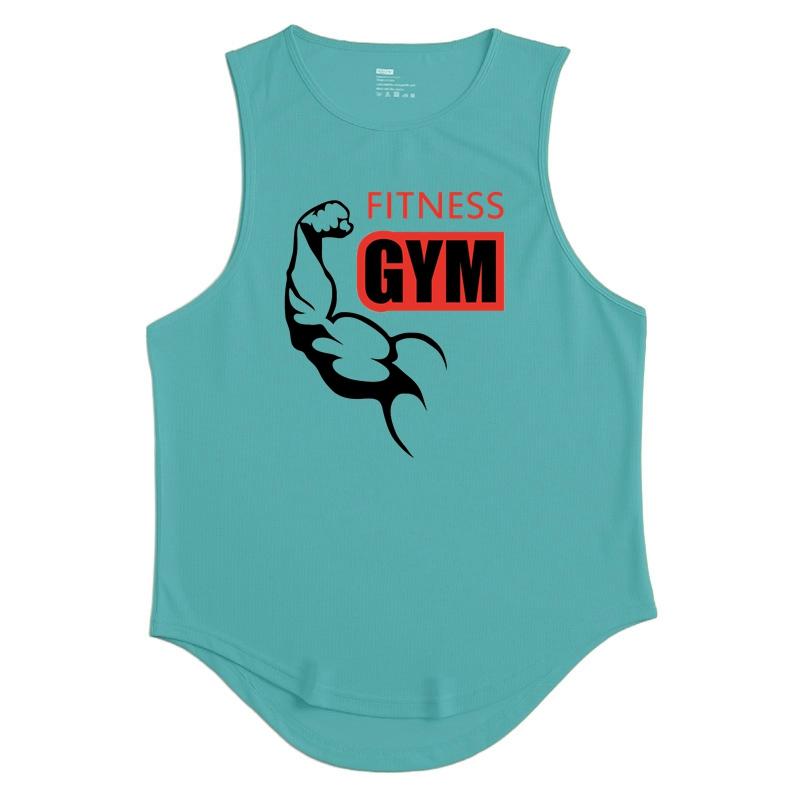 Workout Gym Tank Top Männer Muskel Ärmelloses Sportswear Shirt Stringer Mode Kleidung Bodybuilding Singuletts Fitness Weste