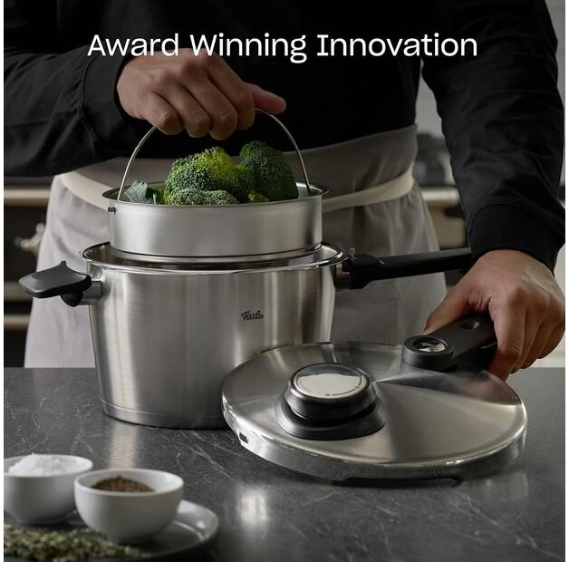 Fissler Vitavit Premium Pressure Cooker Set, 2 Items (622-412-11-070/0)