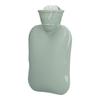 Hot Water Bottle Portable Thickened Water Injection 500ml Warm Water Bag for Warm Feet Cold ProtectionGreen