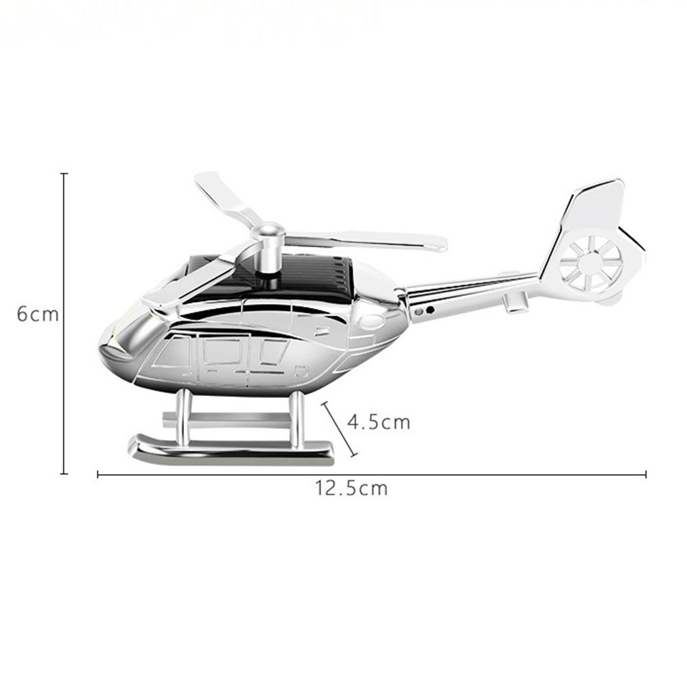 Difuzér vůně do auta Ornament Solární helikoptéra Tvar Rotační čepel Pevná aromaterapie Dekorace