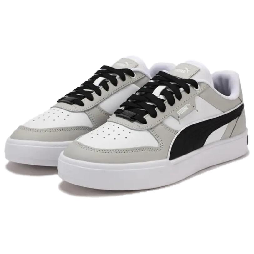Puma Caven Dime Comfortable Versatile Low-Top Sneakers Unisex Sneakers White Gray 384953-27