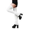90cm Fashion Knitted Stacked Sock Sleeves Calf Sock Sleeves Slim Leg Stockings Women's Leg Sock Sleeves