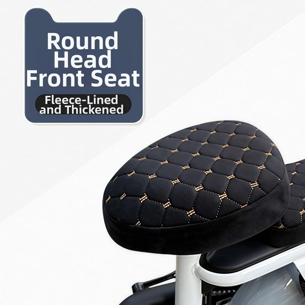 Anti-Slip Electric Scooter Seat Cover Universal Seat Cover Set Autumn Winter
