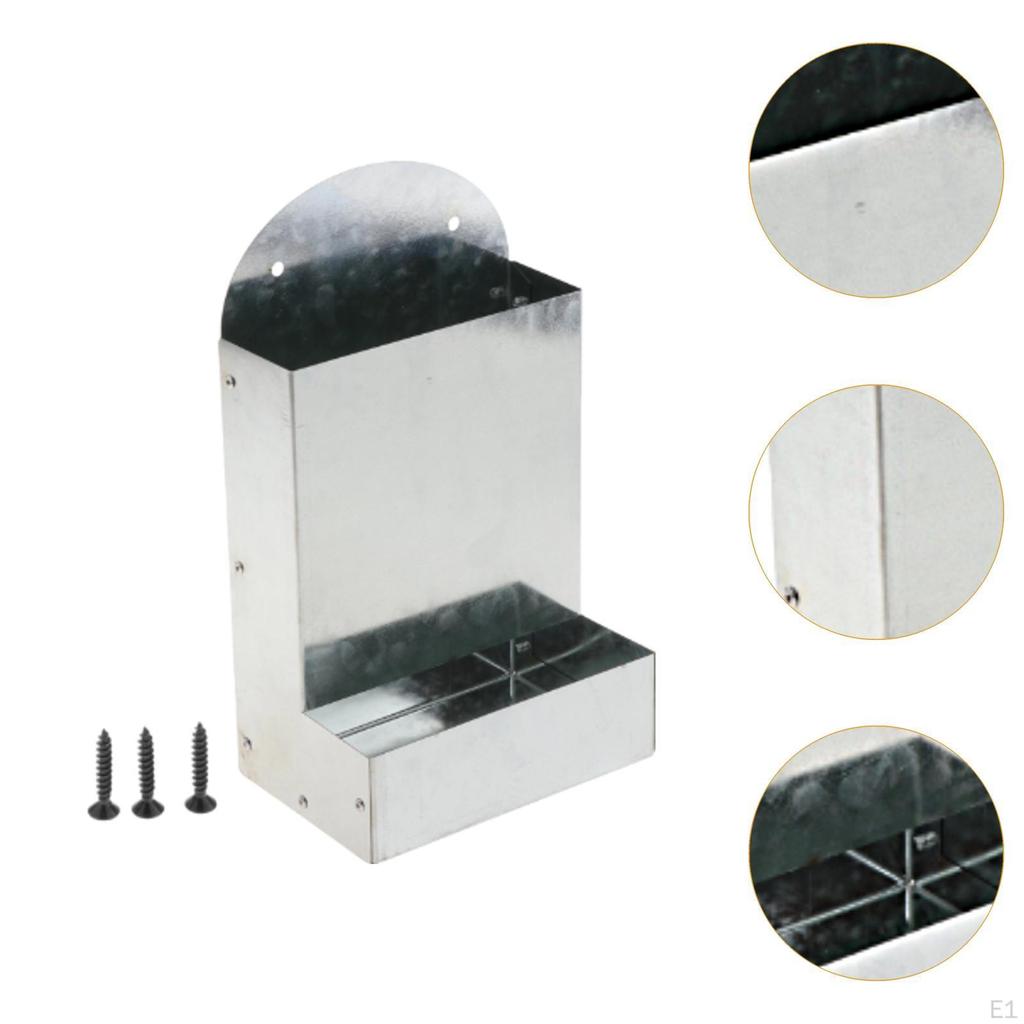 Poultry Feeder,Chicken Feeder,Easy To Install,feed Trough Outdoor Food Dispenser Hanging for Chicken