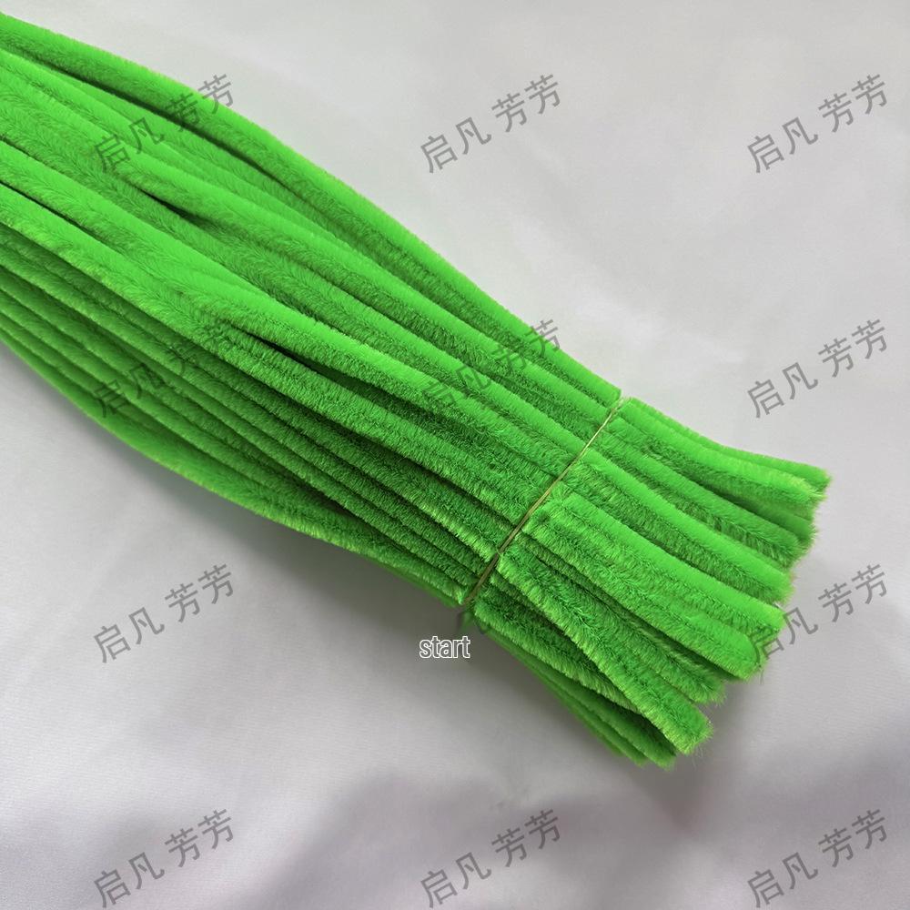 8mm Macaron Color Encrypted Twist Ties Chenille Stems for DIY Toys